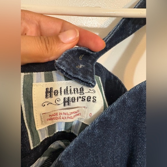 Anthropologie holding horse blue denim dress - Picture 3 of 4